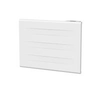 Radiatore OCEANIC 1000W, Inerzia Secca, Eco, Doppio Cuore - Bianco Opaco - NF
