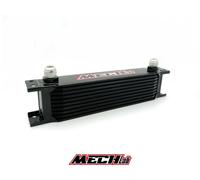 RADIATORE OLIO 10 file oil cooler universale AN10 10-AN mocal mishimoto nero
