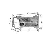 Radiatore Olio Adatto Per BMW 5 Serie Touring F11 X5 E70 F10