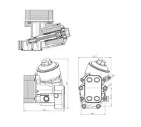 Radiatore Olio Adatto Per VW Polo 6R 6R Seat Ibiza IV 6J5 6J1 6J8