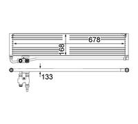 Radiatore Olio Cambio Automatico MAHLE Per MERCEDES E-CLASS Cabriolet (A207)