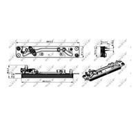 Radiatore olio, cambio automatico NRF 31285