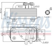 Radiatore olio, Cambio automatico per BMW 5 6 7