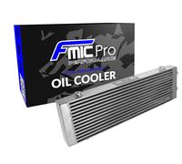 Radiatore olio FMIC.Pro AN10 JIC 470x140x40 attacchi unilaterali universale...