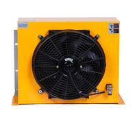 Radiatore Olio Idraulico AH1470T 200L/min Scambiatore Di Calore A Piastre Ventola Raffreddatore Aria Industriale Assorbimento degli urti(220AC)