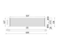 MAHLE CLC 327 000P Radiatore olio, Cambio automatico