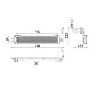 MAHLE CLC 333 000P Radiatore olio, Cambio automatico