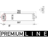 RADIATORE OLIO MAHLE CLC49000P