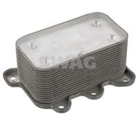 SWAG Autoteile Radiatore olio motore 10 10 3373 Acciaio per Mercedes-Benz Classe S