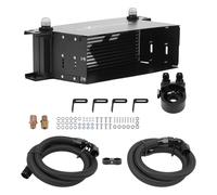 Radiatore Olio Motore 13 File Kit Completo AN10 Universale Alluminio con Staffe