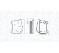 MAGNETI MARELLI 350300001800 Radiatore olio motore