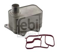 Radiatore olio motore Alluminio 100856 FEBI BILSTEIN per SKODA AUDI VW SEAT