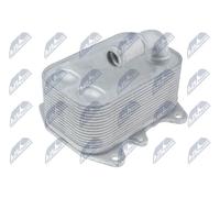 NTY Radiatore olio, Olio motore compatibile con AUDI VAG CCL-AU-057