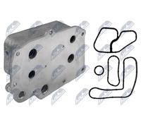 NTY Radiatore olio, Olio motore compatibile con SSANGYONG CCL-DW-000