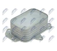 NTY Radiatore olio, Olio motore compatibile con OPEL PEUGEOT CCL-PE-005