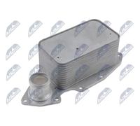 NTY Radiatore olio, Olio motore compatibile con NISSAN OPEL RENAULT VAUXHALL