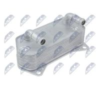 NTY Radiatore olio, Olio motore compatibile con AUDI SEAT SKODA VW VAG
