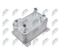 NTY Radiatore olio, Olio motore compatibile con AUDI SEAT SKODA VW VAG