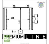 Radiatore olio motore Mahle per MERCEDES CLASSE S 600 500 430 400 350 320 280 C