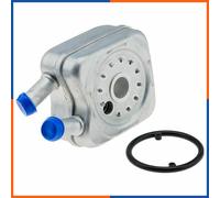 NTY Radiatore olio, Olio motore compatibile con AUDI SEAT SKODA VW VAG