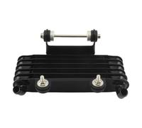 Radiatore olio motore Pit Bike 200cc Radiatore olio universale compatibile con raffreddamento ad acqua in alluminio a 5 file Accessori for motociclette 4T