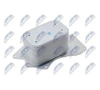NTY Radiatore olio, Olio motore compatibile con AUDI VW VAG CCL-AU-029