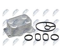 CCL-CT-010 NTY Radiatore olio, Olio motore per CITROËN,FIAT,FORD,LANCIA,PEUGEOT,