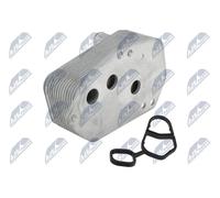 NTY Radiatore olio, Olio motore compatibile con LAND ROVER CCL-LR-006