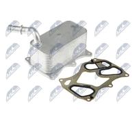 NTY Radiatore olio, Olio motore compatibile con MERCEDES-BENZ CCL-ME-013