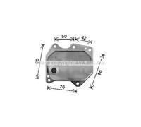 Radiatore olio motore raffreddato ad acqua FD3669 AVA QUALITY COOLING per FORD