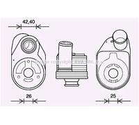 AVA COOLING SYSTEMS IV3136 Radiatore olio motore