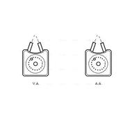 Radiatore olio motore raffreddato ad acqua VN3106 AVA QUALITY COOLING per AUDI
