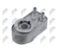 NTY Radiatore Olio Adatto A per Dacia Sandero II Logan MCV Renault Clio BB _ CB