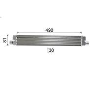 Radiatore olio, olio motore MAHLE CLC 238 000P per SL (R231) 4.7 2015-2020