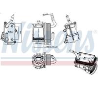 Radiatore olio, olio motore NISSENS 91317 per SL (R129) 5 1998-2001