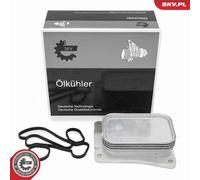 Radiatore olio, Olio motore per MERCEDES-BENZ CLASSE C CLASSE CLC CLASSE E CLK S