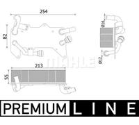 Radiatore olio servosterzo CLC 139 000P MAHLE per AUDI A7 Sportback A6 C7 A8 D4