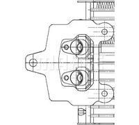 Radiatore olio, cambio automatico MAHLE CLC 49 000P
