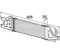 Radiatore olio, cambio automatico MAHLE CLC 57 000P