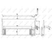 Radiatore olio, cambio automatico NRF 31360
