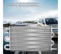 Radiatore Olio Trasmissione, Kit Trasmissione Remota Auto 6 File Convertitore Manuale Automatico