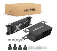 Radiatore Olio Universale 13 Righe Alluminio Racing AN10 Kit Completo Staffe
