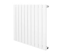 Radiatore Orizzontale Design Piatto Colonna Singola Bianco 600x700 mm