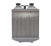 Radiatore per auto Intercooler 60PSI 78 x 40 7 cm Turbo Cooler in alluminio Radiatore Adatto alla maggior parte dei modelli (Argento)