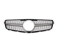 Radiatore Per BENZ W204 Griglia Anteriore | Per C43 07-14 Paraurti Anteriore Griglia Mesh Gloss Black ABS Sostituzione Sportiva Accessori Tuning(B)