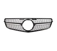 Radiatore Per BENZ W204 Griglia Anteriore | Per C43 07-14 Paraurti Anteriore Griglia Mesh Gloss Black ABS Sostituzione Sportiva Accessori Tuning(F)