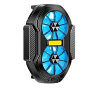 Radiatore per cellulare, ventola di raffreddamento per cellulare, di raffreddamento per giocatori, efficace dispositivo di raffreddamento per cellulare per vlog all'aperto e cellulare, design