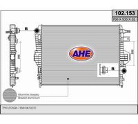 Radiatore PORSCHE CAYENNE 92A 3.0 Diesel 155kw 10-