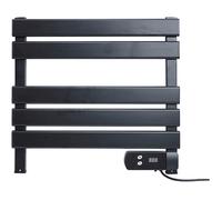 Radiatore PURLINE NTW-08 scaldasalviette elettrico compatto nero 100W