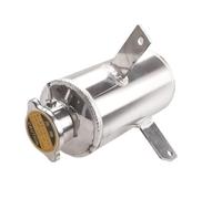 Radiatore Raffreddamento 1.5L Universale Alluminio Liquido Raffreddamento Acqua Serbatoio Espansione Bottiglia Testata Argento